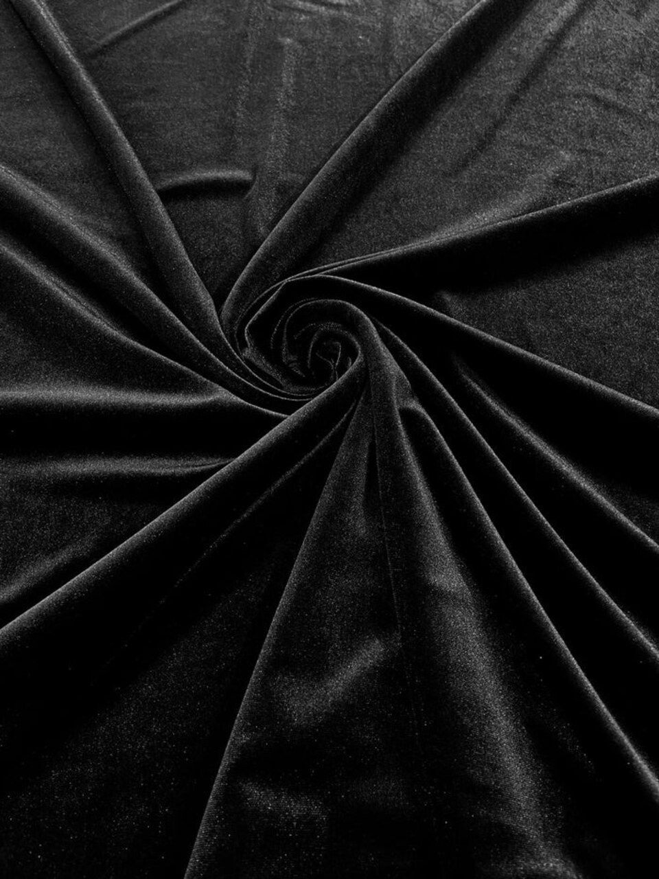 1 Yard Luxurious Stretch Velvet Fabric Polyester Lycra Spandex 58/60" Wide